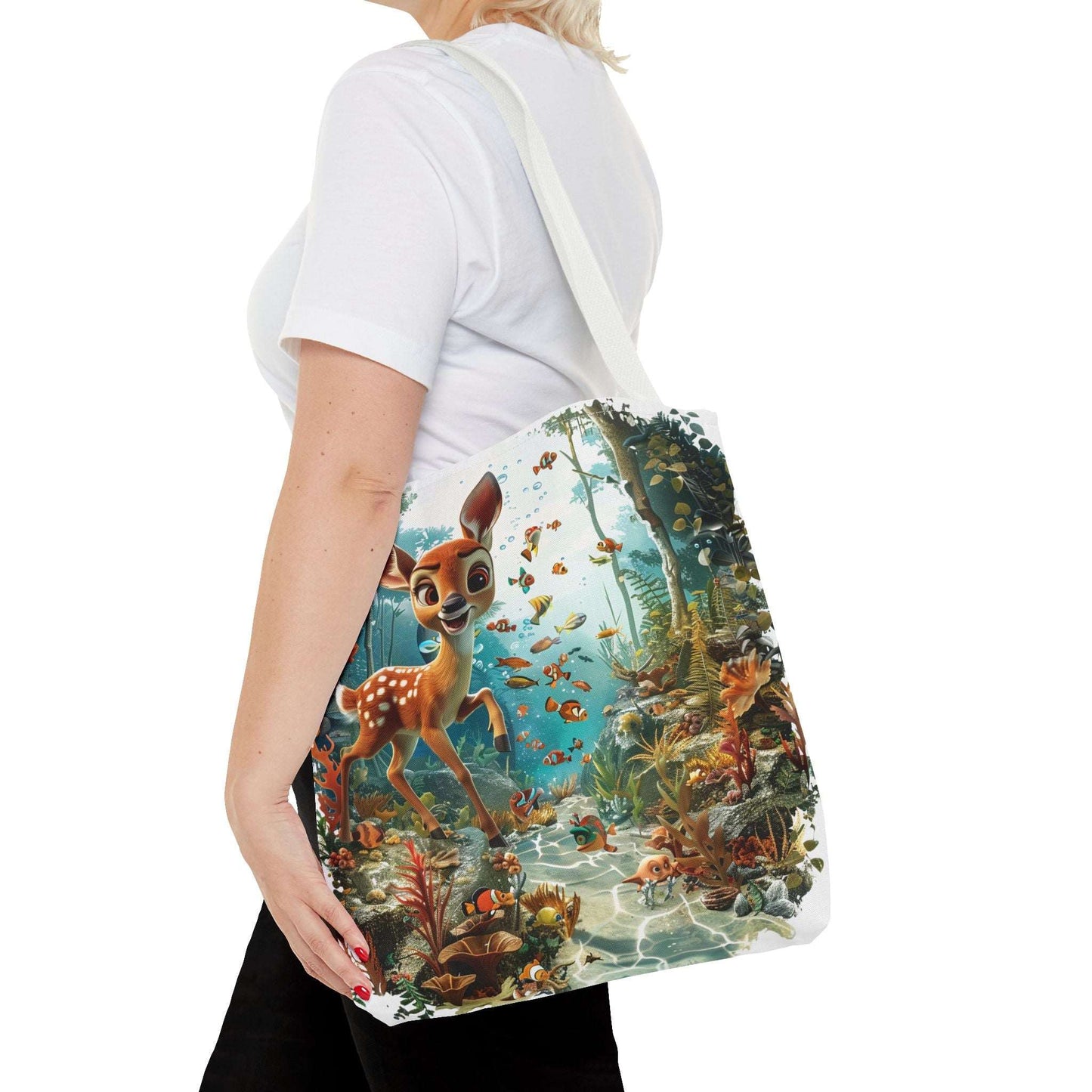 Tote Bag (AOP) - Deer - CutieQ Shop