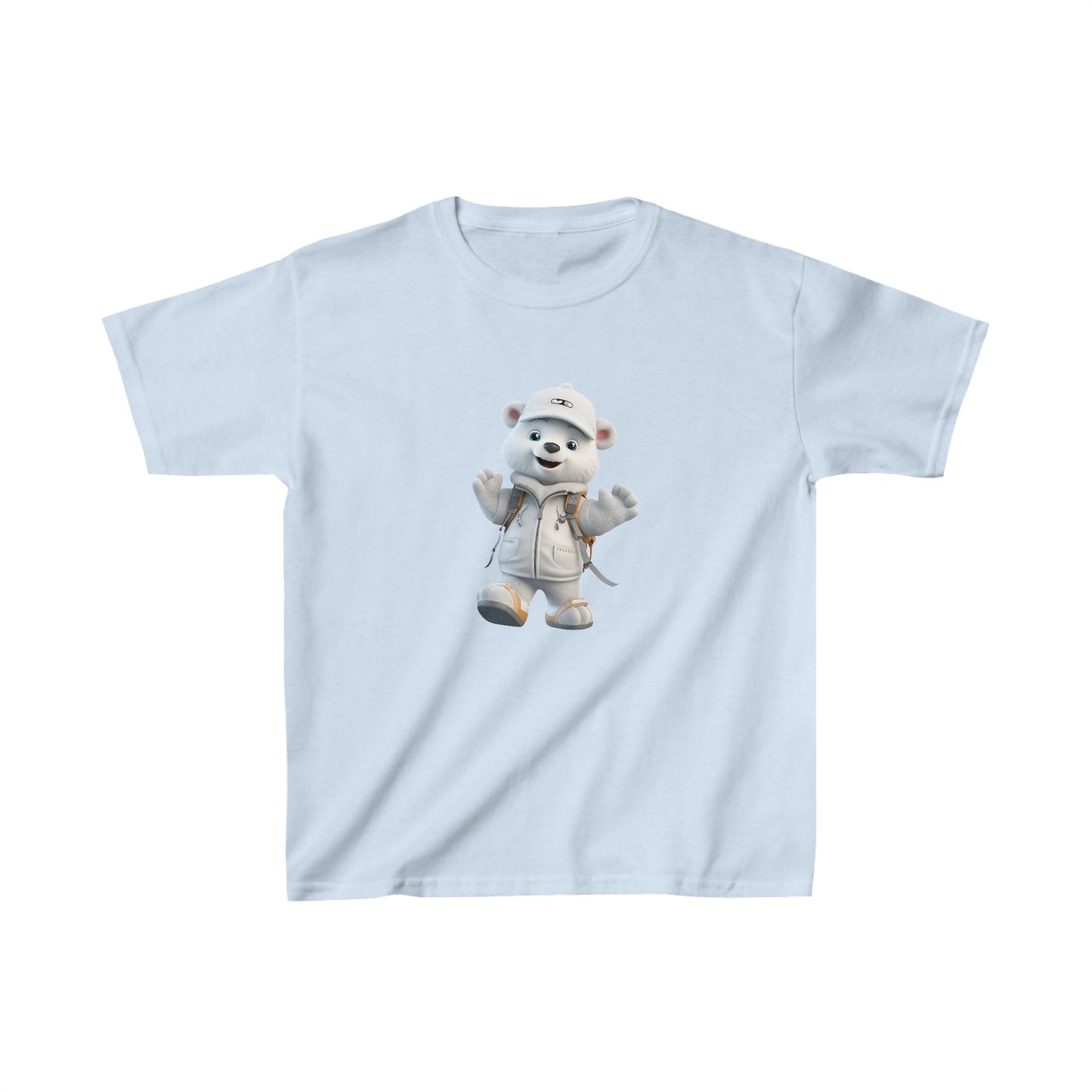 Kids Heavy Cotton™ Tee - Polar Bear - CutieQ Shop