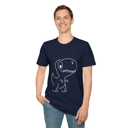 Unisex Softstyle T-Shirt - Dino - CutieQ Shop