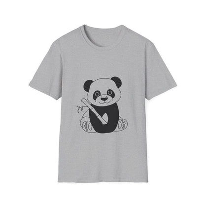 Unisex Softstyle T-Shirt - Panda - CutieQ Shop