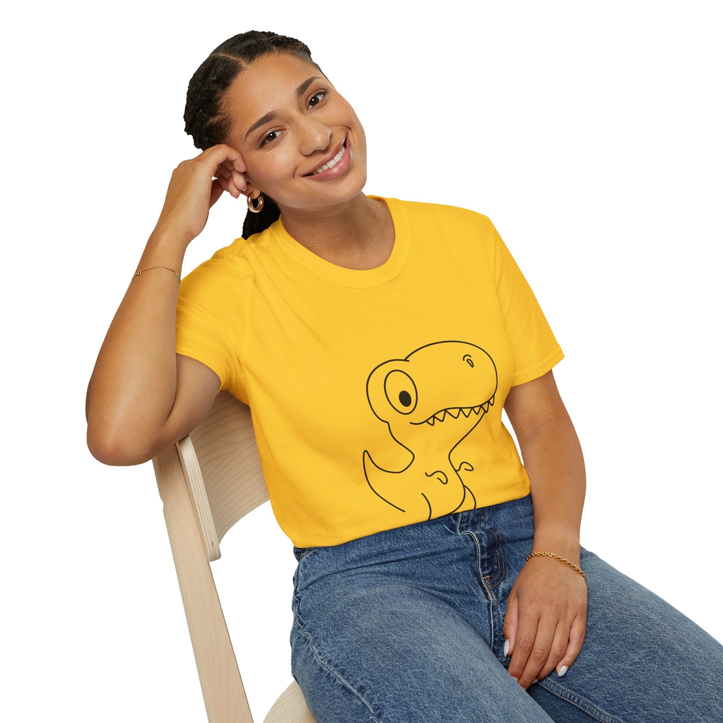 Unisex Softstyle T-Shirt - Dino - CutieQ Shop