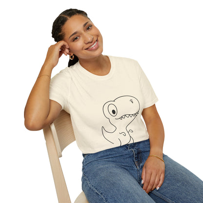 Unisex Softstyle T-Shirt - Dino - CutieQ Shop