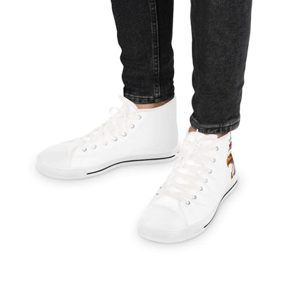 Men's High Top Sneakers - Eagle - CutieQ Shop