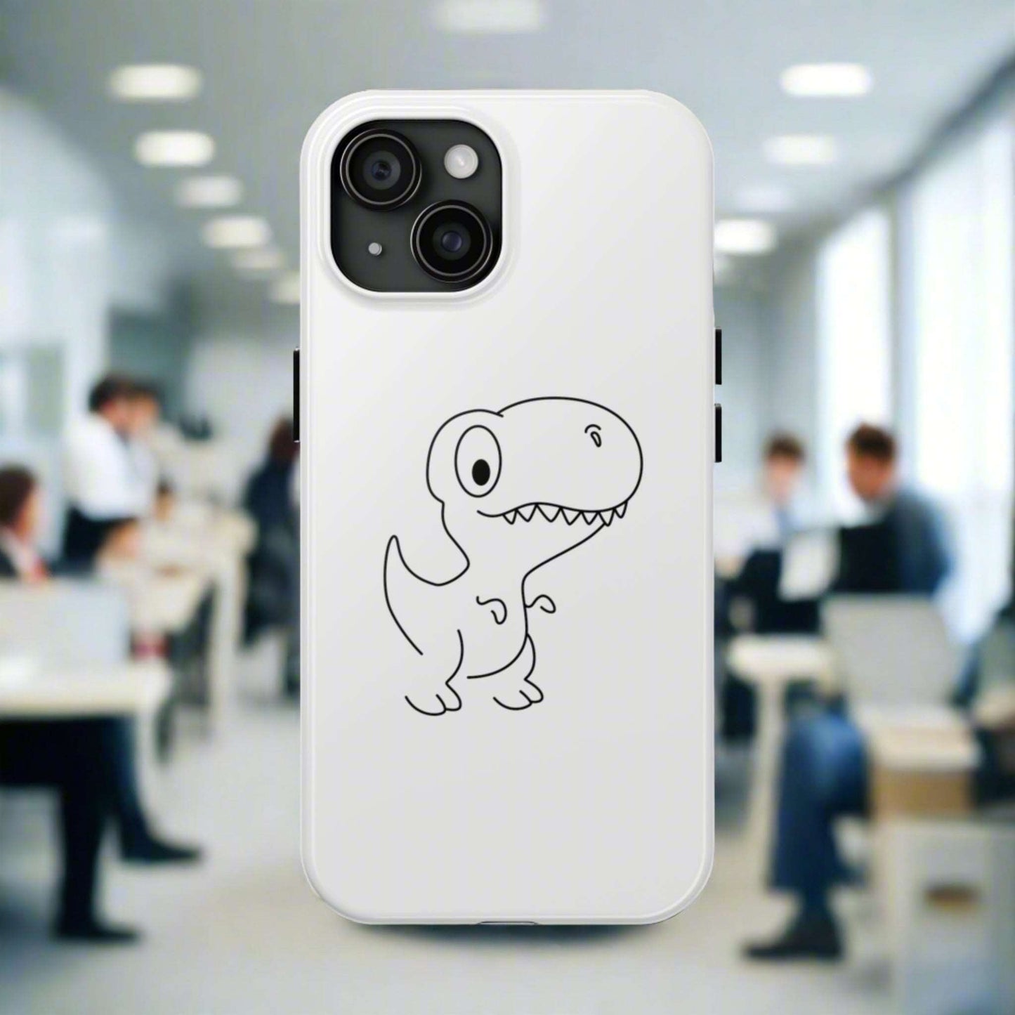 Tough Phone Cases - iPhone 15 - Dino - CutieQ Shop