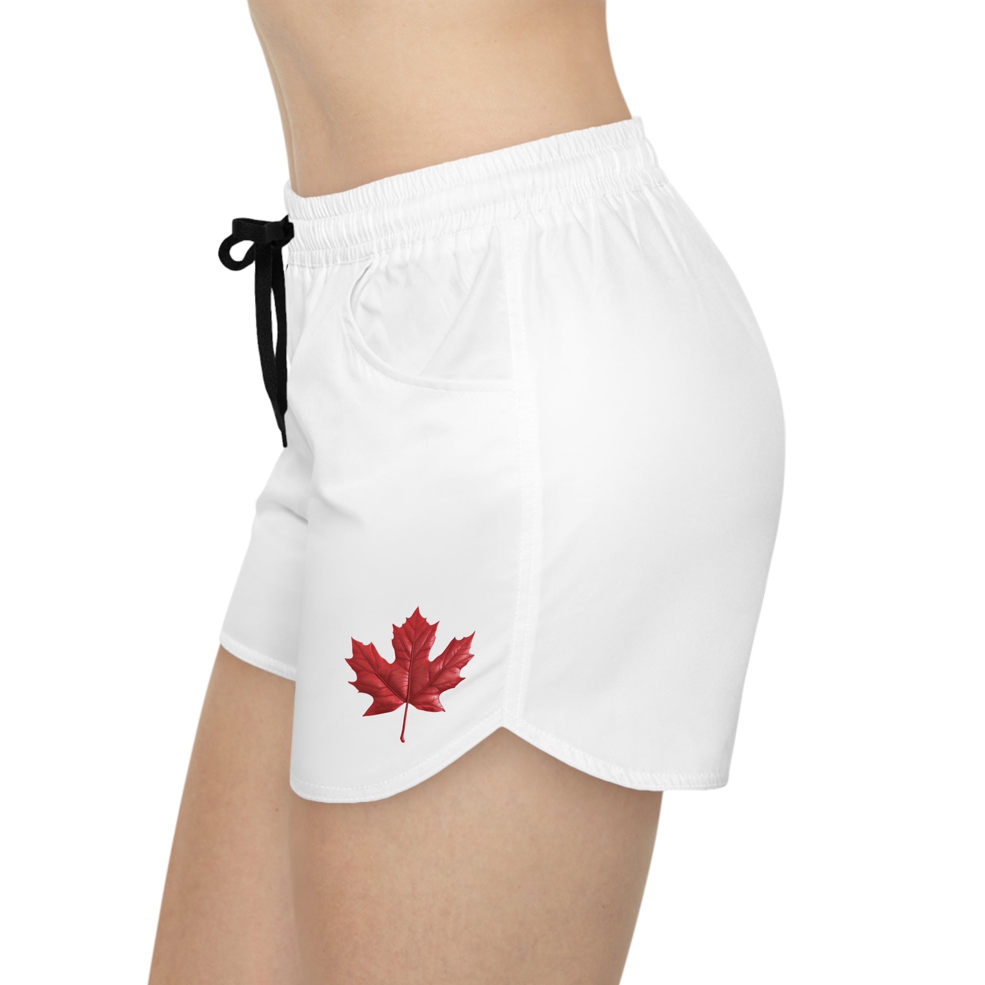 Women's Casual Shorts - Maple Leaf - CutieQ Shop