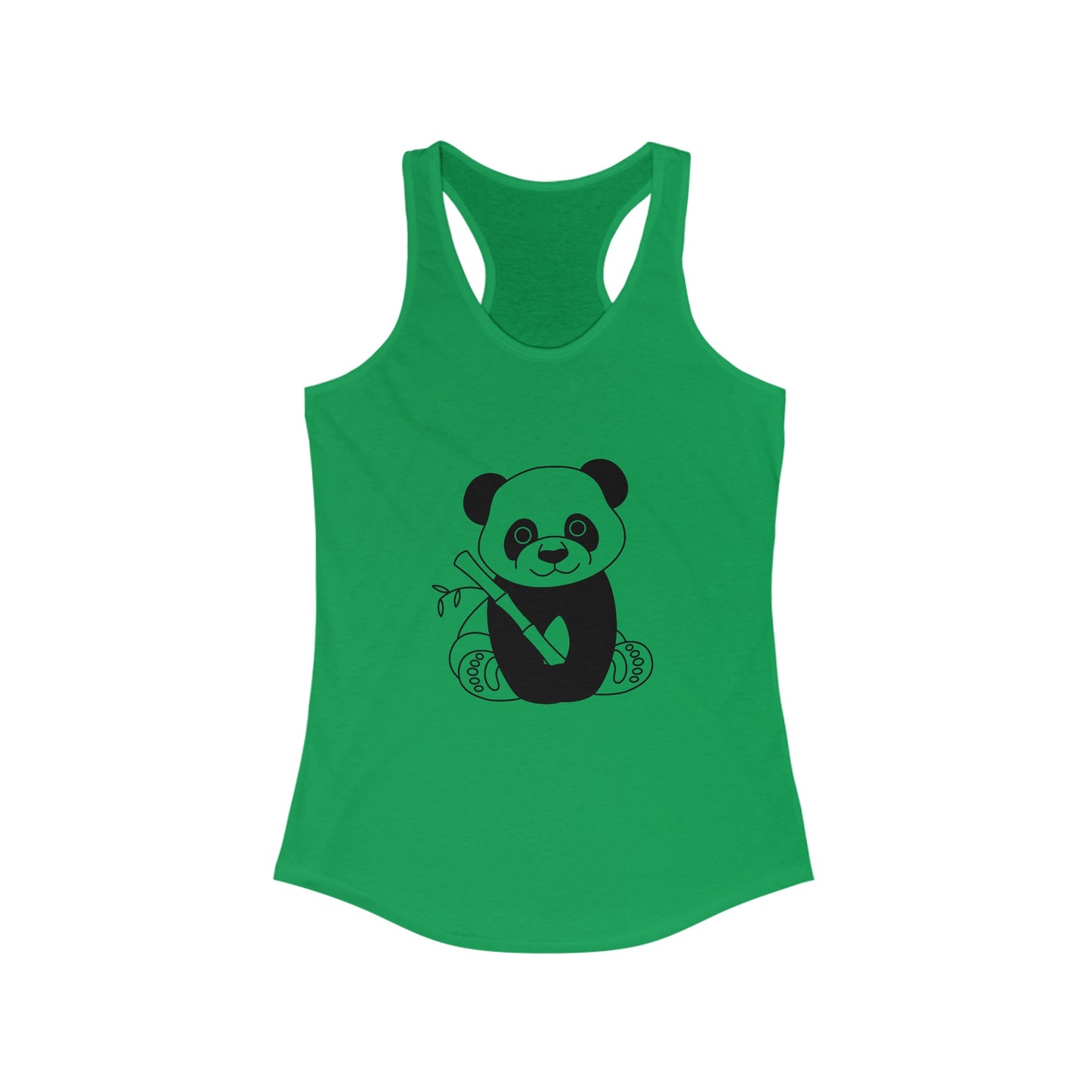 Women's Ideal Racerback Tank - Panda - CutieQ Shop