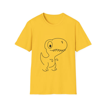 Unisex Softstyle T-Shirt - Dino - CutieQ Shop