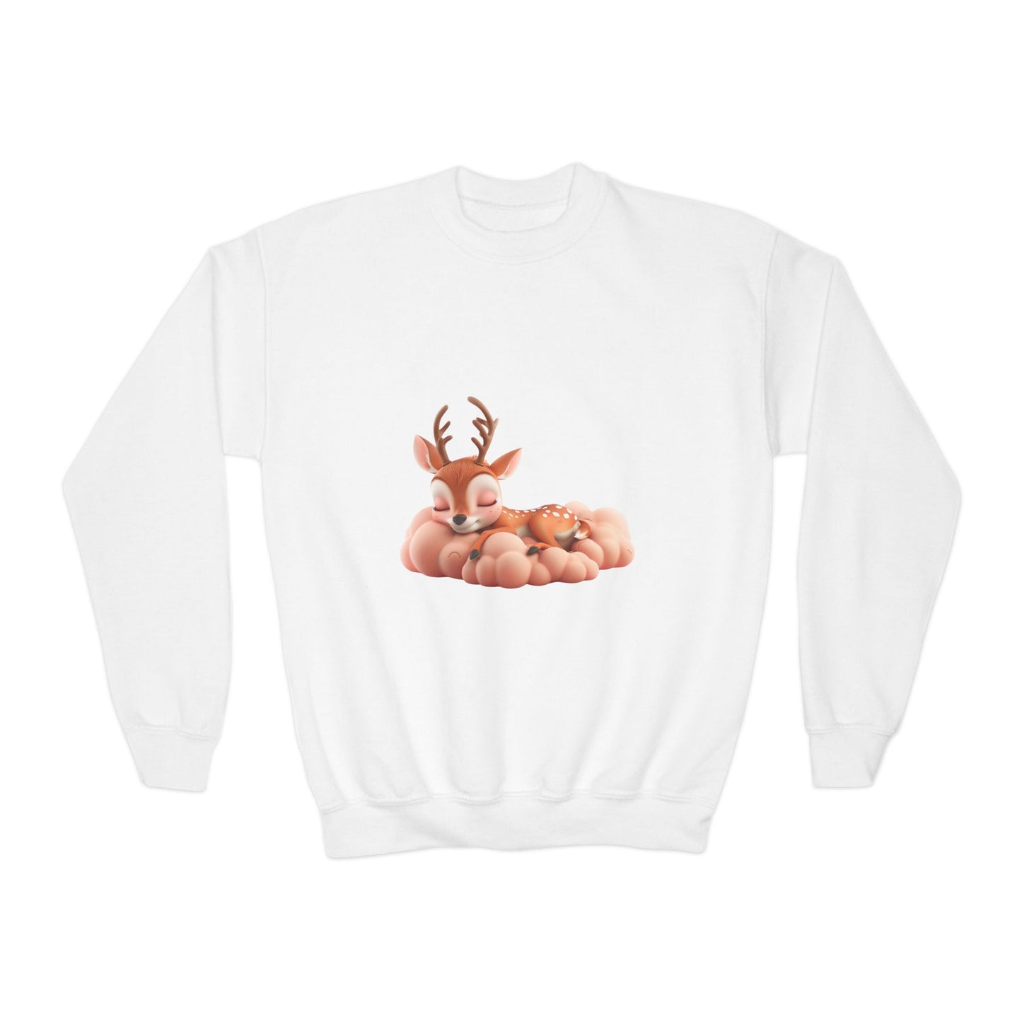 Youth Crewneck Sweatshirt - Sleeping Deer