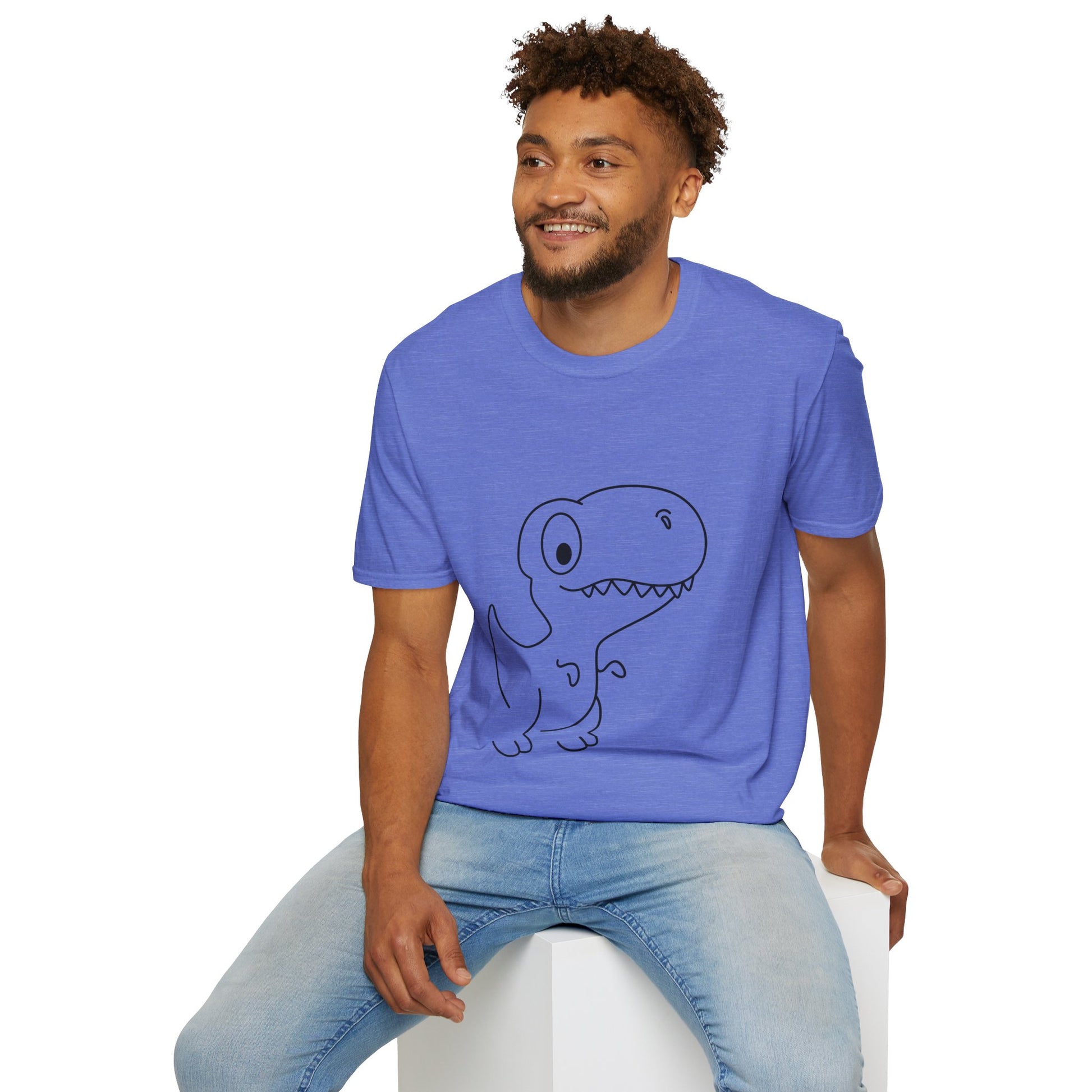 Unisex Softstyle T-Shirt - Dino - CutieQ Shop