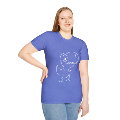 Unisex Softstyle T-Shirt - Dino - CutieQ Shop