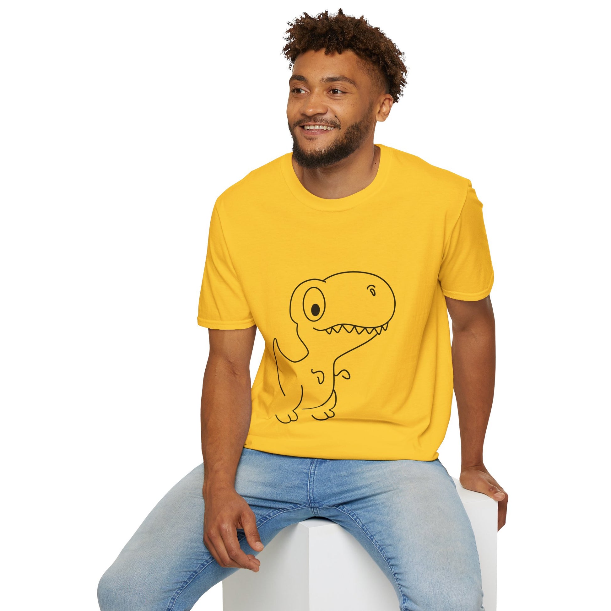 Unisex Softstyle T-Shirt - Dino - CutieQ Shop