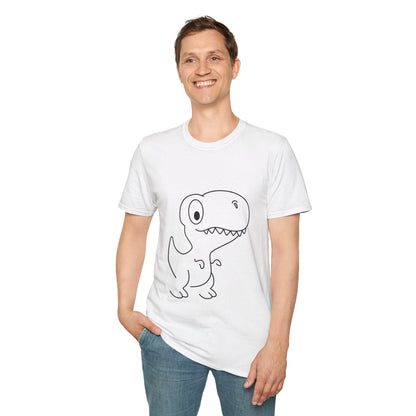 Unisex Softstyle T-Shirt - Dino - CutieQ Shop