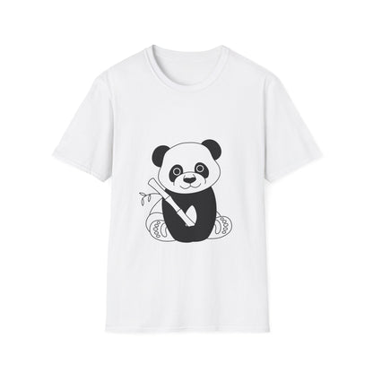 Unisex Softstyle T-Shirt - Panda - CutieQ Shop