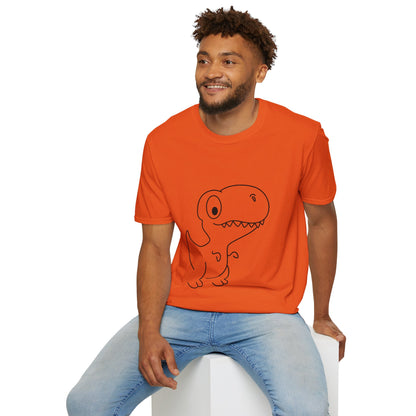 Unisex Softstyle T-Shirt - Dino - CutieQ Shop