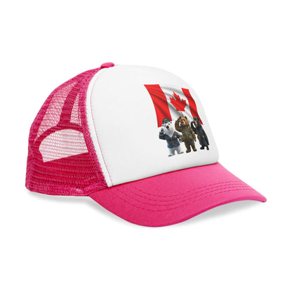 Mesh Cap - Three Bears Saluting - CutieQ Shop