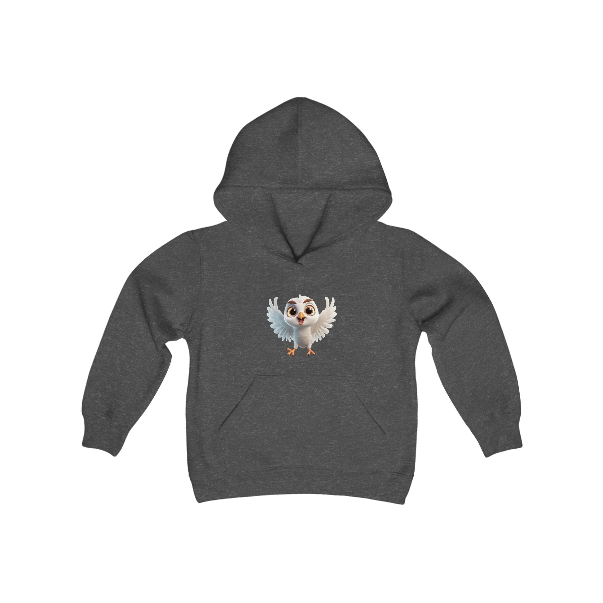 Youth Heavy Blend Hooded Sweatshirt - Owl - CutieQ Shop