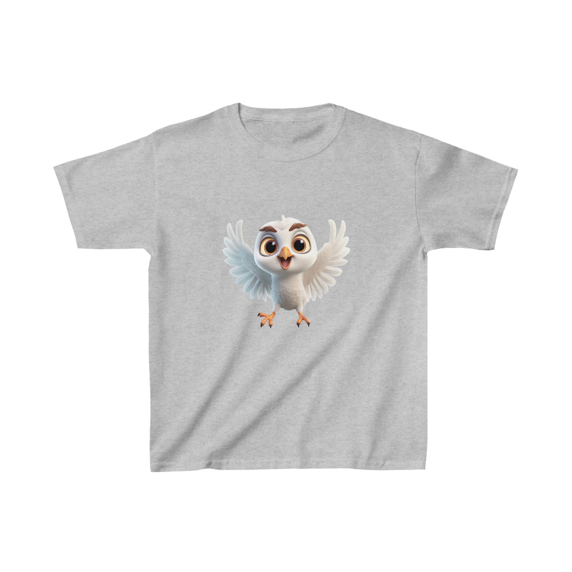 Kids Heavy Cotton™ Tee - Owl - CutieQ Shop