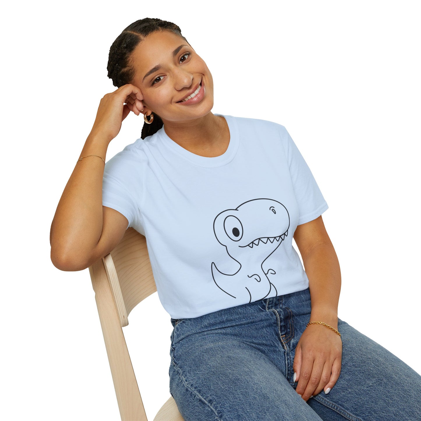 Unisex Softstyle T-Shirt - Dino - CutieQ Shop