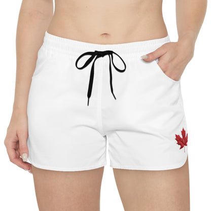 Women's Casual Shorts - Maple Leaf - CutieQ Shop