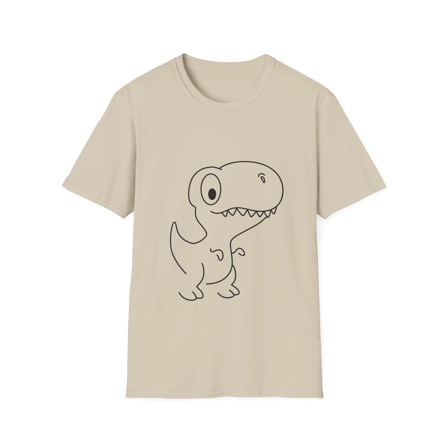 Unisex Softstyle T-Shirt - Dino - CutieQ Shop