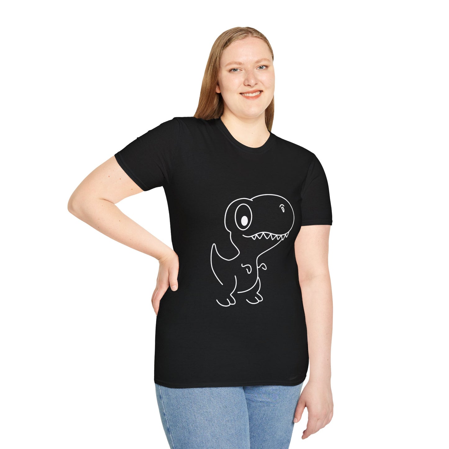 Unisex Softstyle T-Shirt - Dino - CutieQ Shop