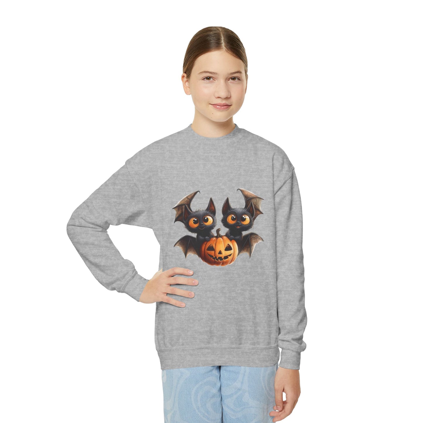 Youth Crewneck Sweatshirt - Bat