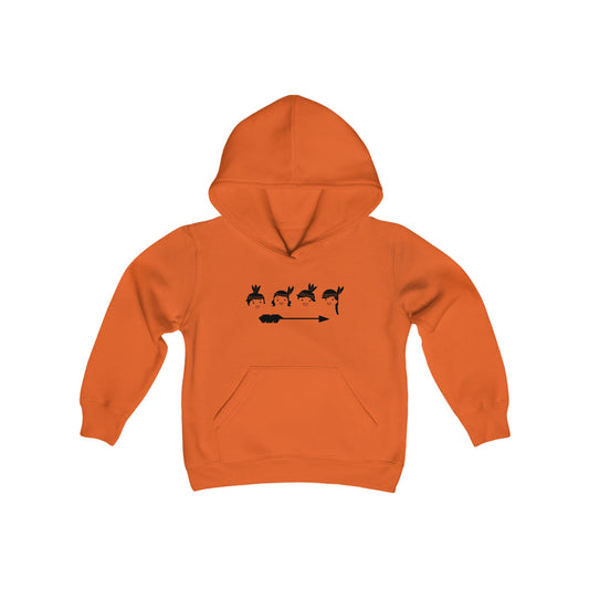 Youth Heavy Blend Hooded Sweatshirt - CutieQ Shop