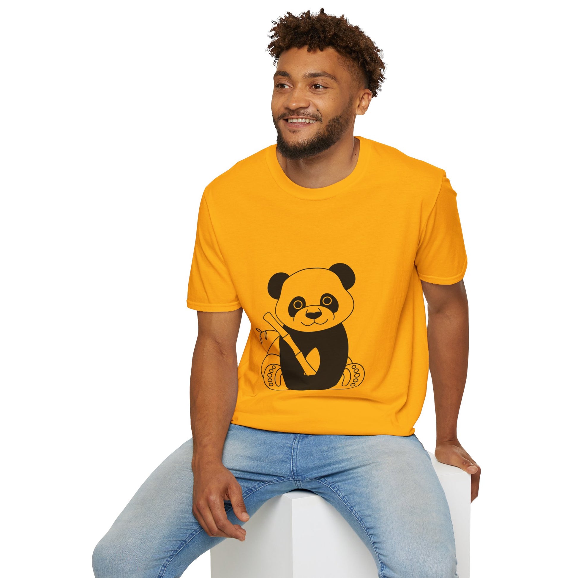 Unisex Softstyle T-Shirt - Panda - CutieQ Shop