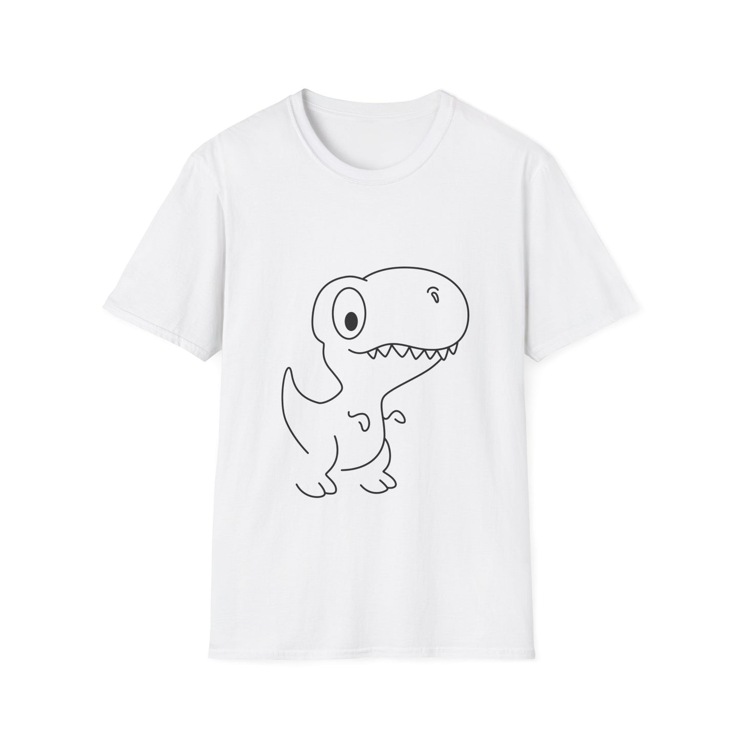 Unisex Softstyle T-Shirt - Dino - CutieQ Shop