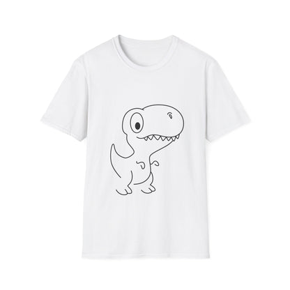 Unisex Softstyle T-Shirt - Dino - CutieQ Shop