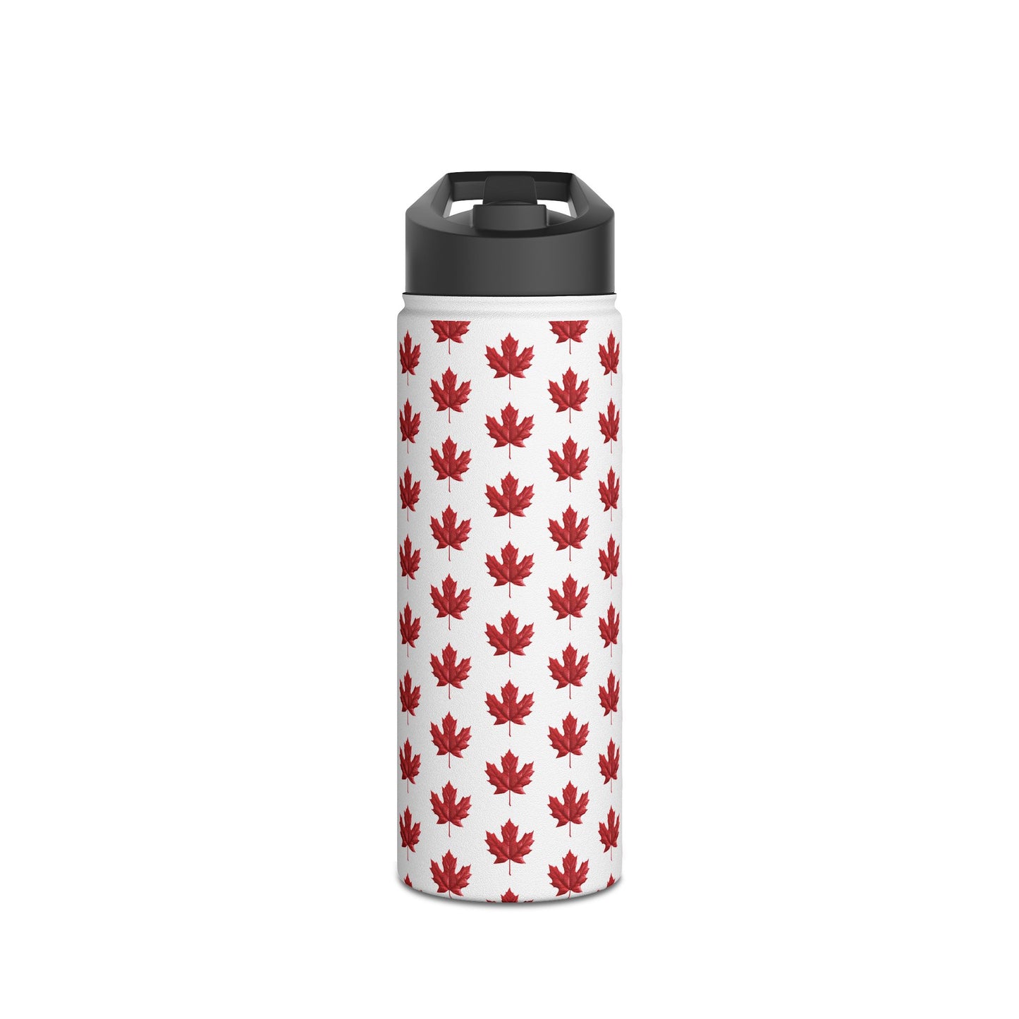 Stainless Steel Water Bottle, Standard Lid - Maple Leaf - CutieQ Shop