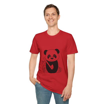 Unisex Softstyle T-Shirt - Panda - CutieQ Shop