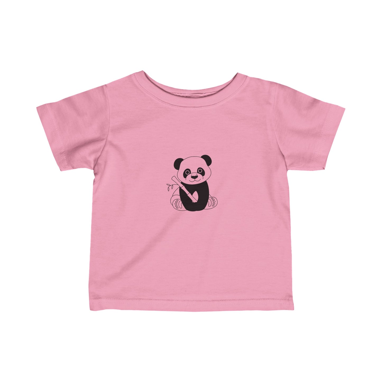 Infant Fine Jersey Tee - Panda - CutieQ Shop