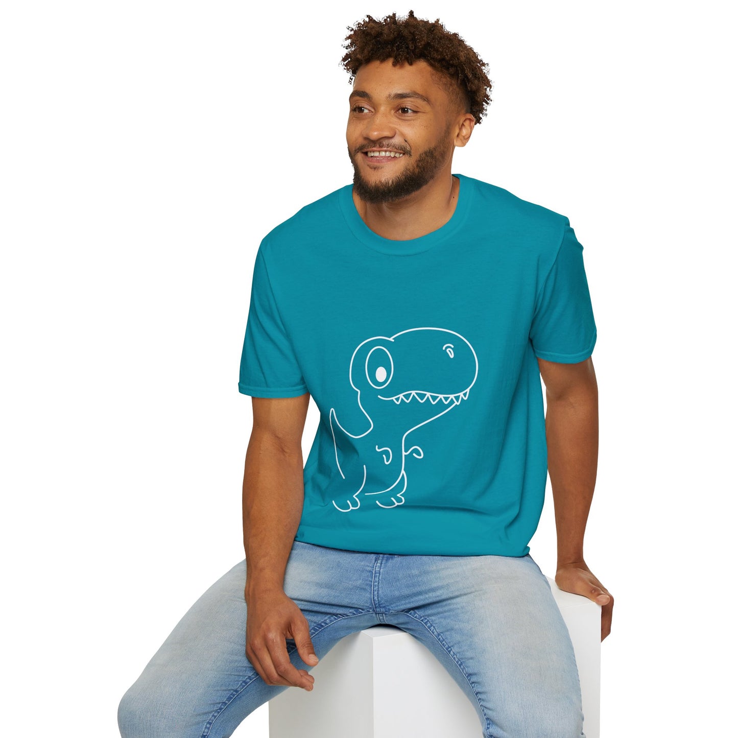 Unisex Softstyle T-Shirt - Dino - CutieQ Shop