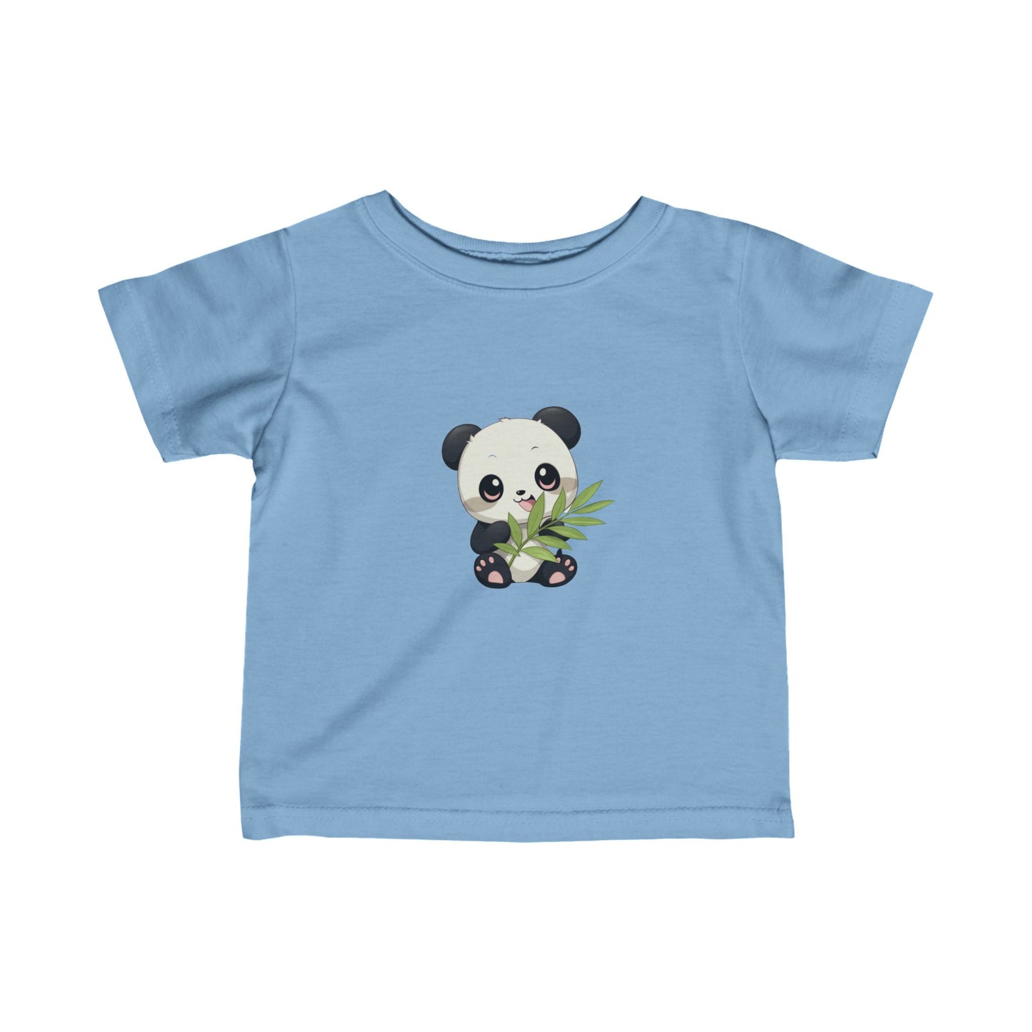 Infant Fine Jersey Tee - Panda Loves Bamboo - CutieQ Shop