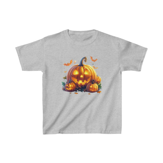 Kids Heavy Cotton™ Tee - Pumpkin - CutieQ Shop