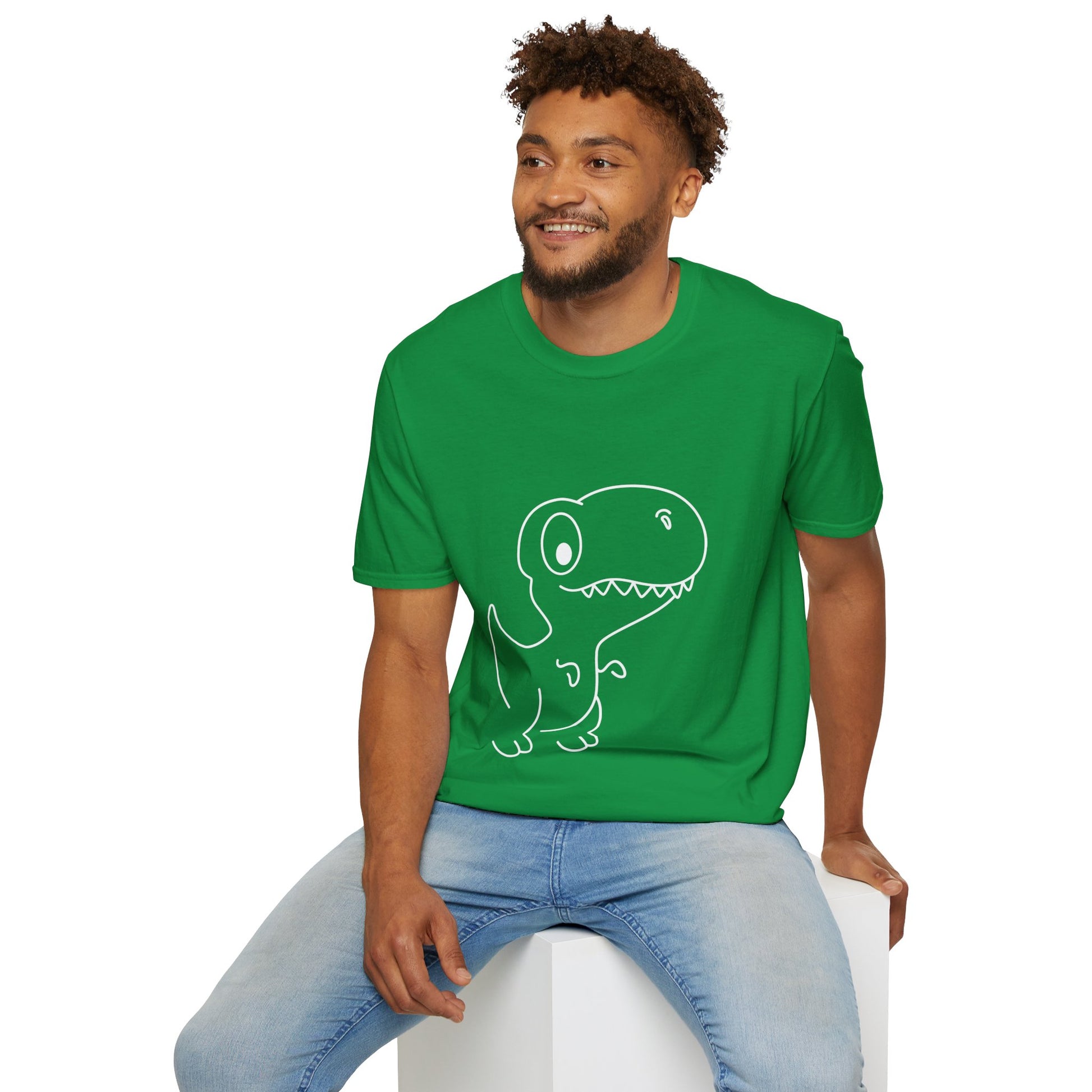 Unisex Softstyle T-Shirt - Dino - CutieQ Shop