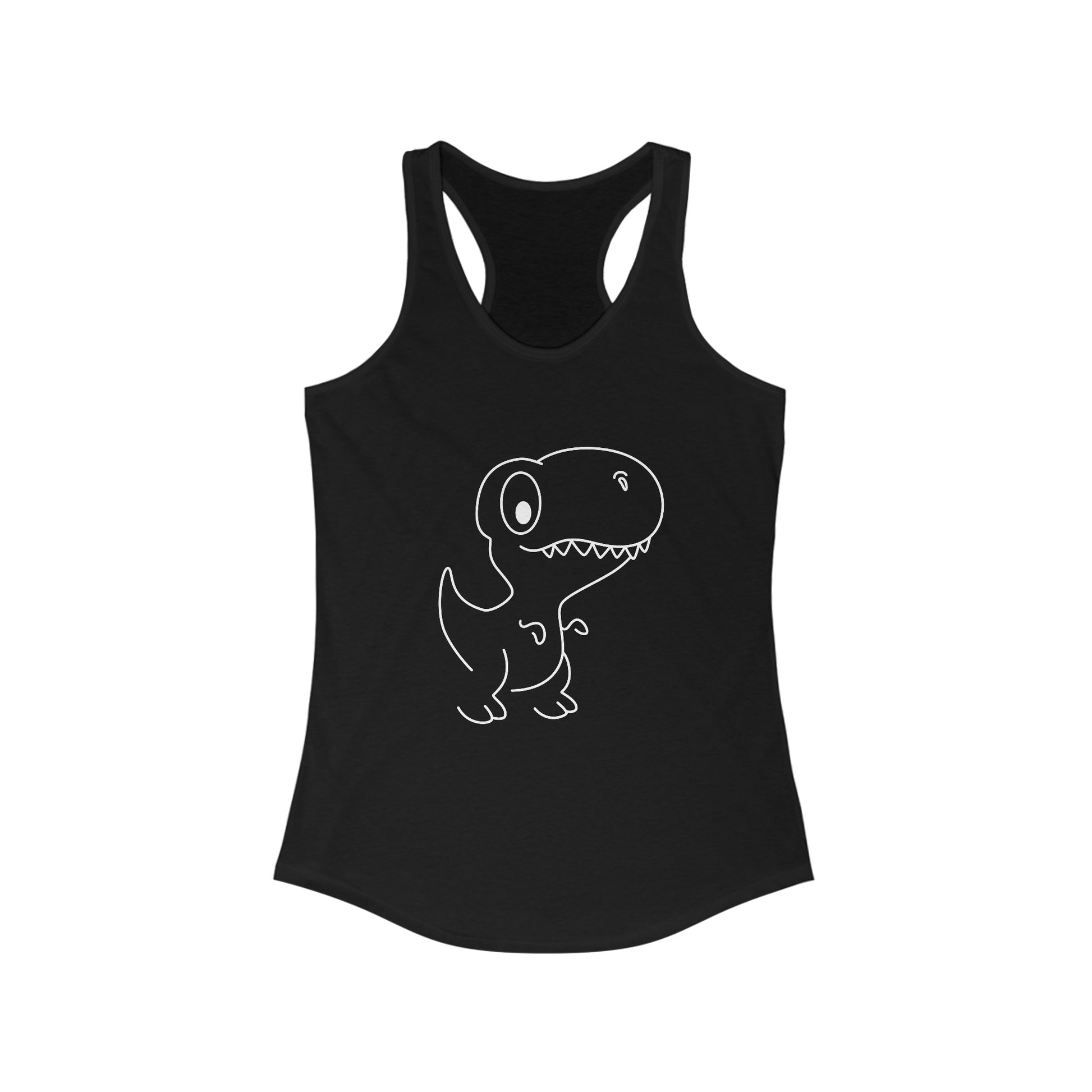 Women's Ideal Racerback Tank - Dino - CutieQ Shop