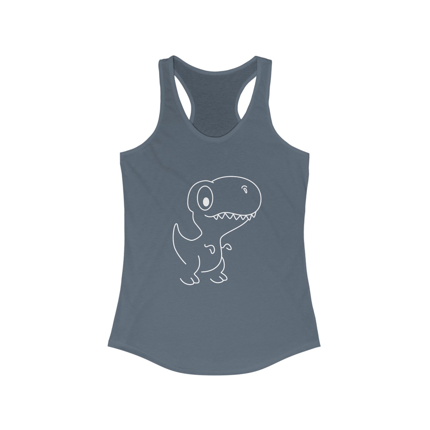 Women's Ideal Racerback Tank - Dino - CutieQ Shop