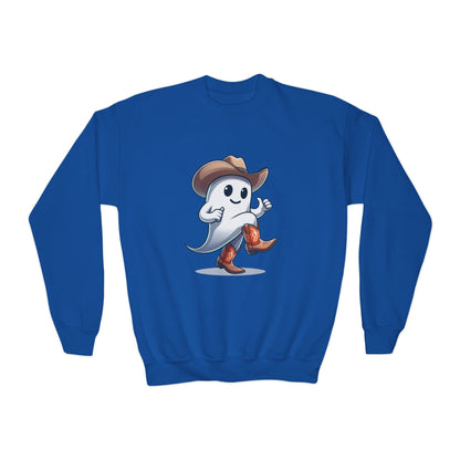 Youth Crewneck Sweatshirt - Dancing Ghost