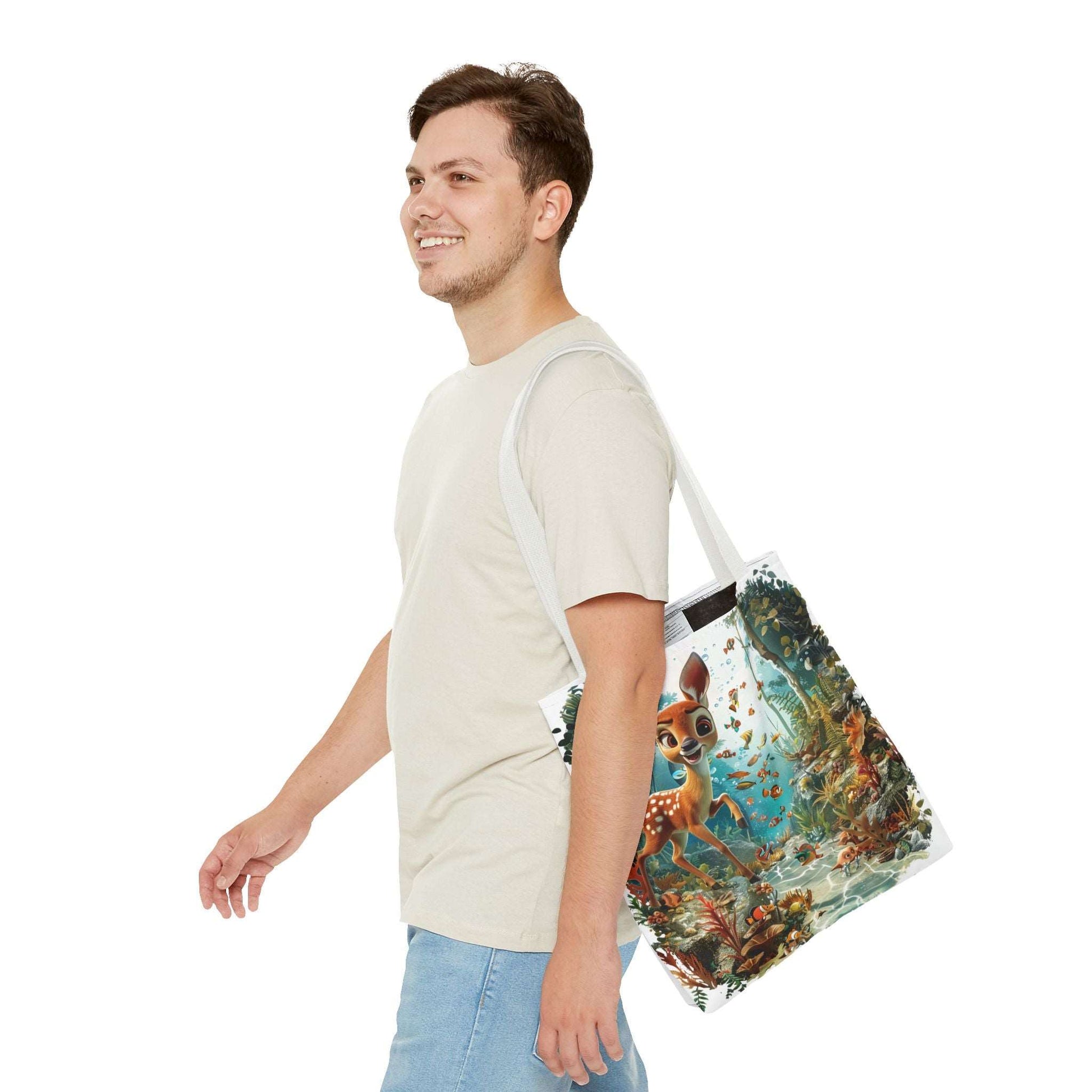 Tote Bag (AOP) - Deer - CutieQ Shop