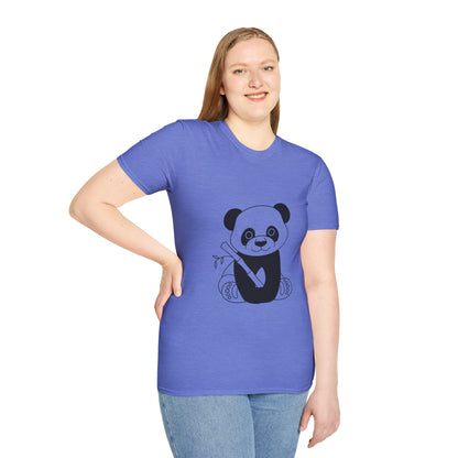 Unisex Softstyle T-Shirt - Panda - CutieQ Shop