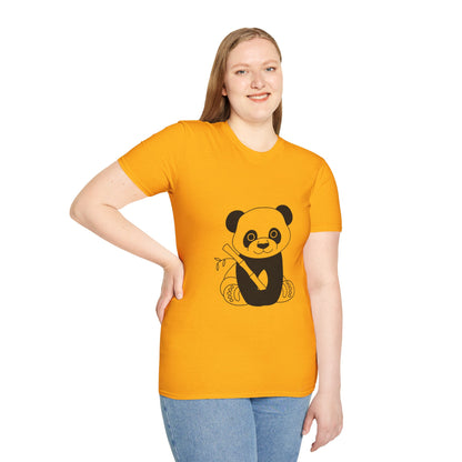 Unisex Softstyle T-Shirt - Panda - CutieQ Shop