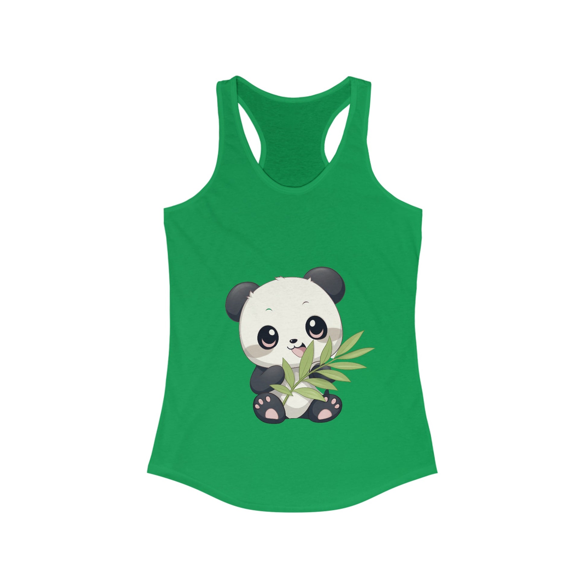 Women's Ideal Racerback Tank - Panda - CutieQ Shop