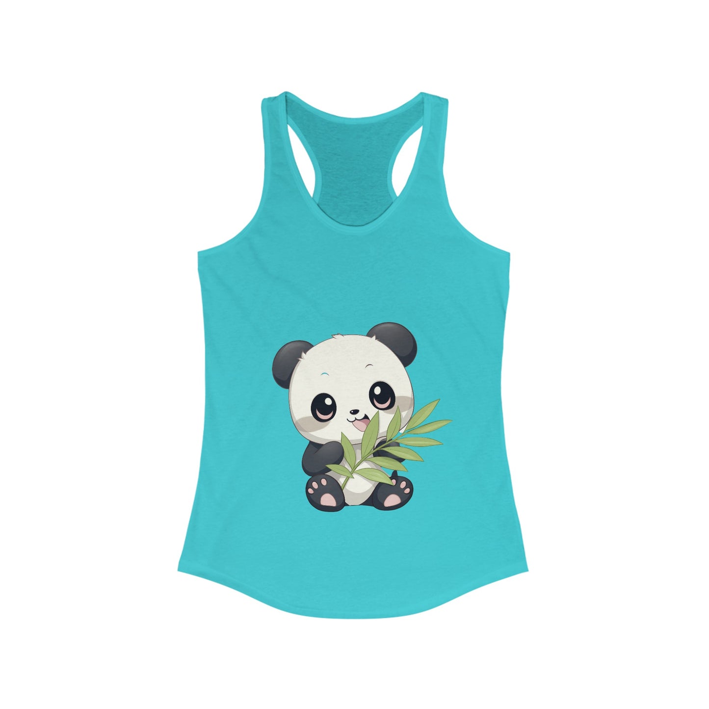 Women's Ideal Racerback Tank - Panda - CutieQ Shop