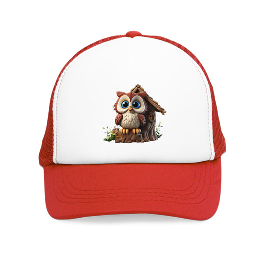 Mesh Cap - Owl and Treehouse - CutieQ Shop