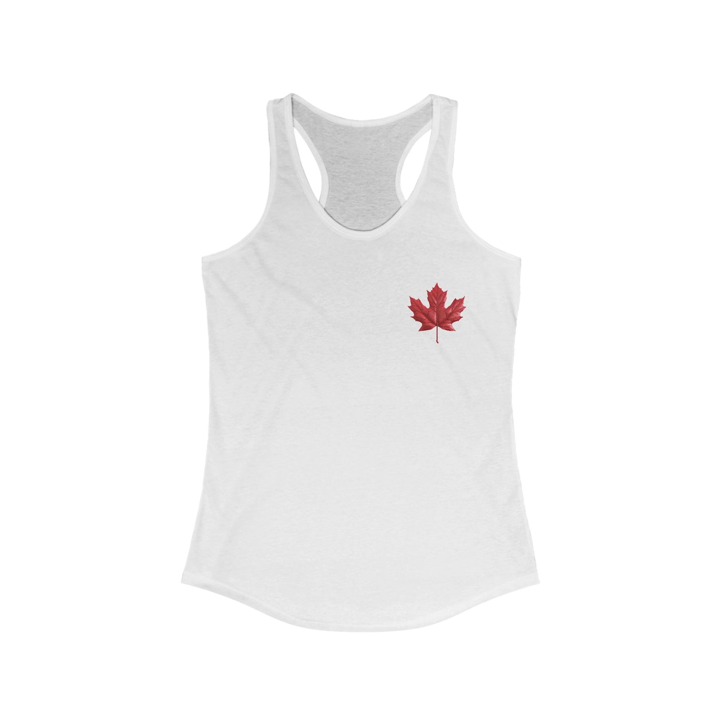 Women's Ideal Racerback Tank - Maple Leaf - CutieQ Shop