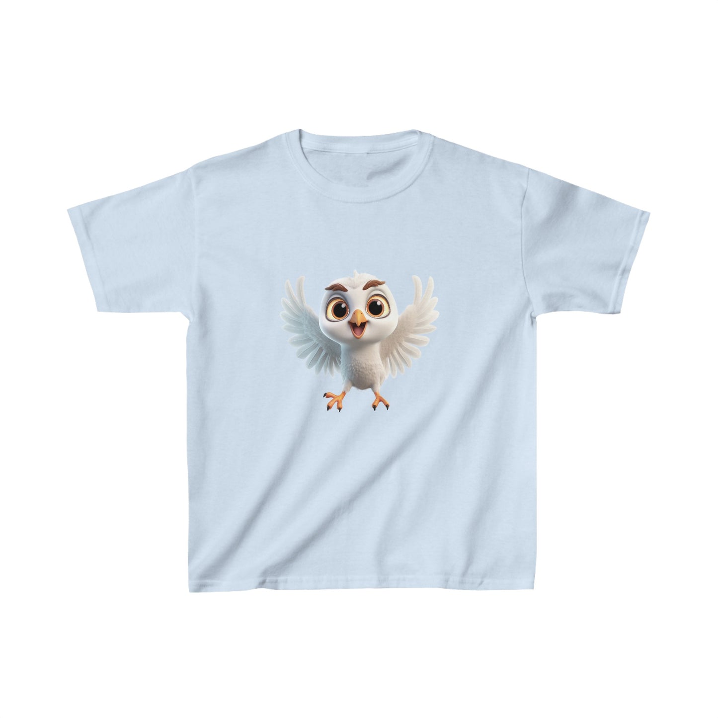 Kids Heavy Cotton™ Tee - Owl - CutieQ Shop