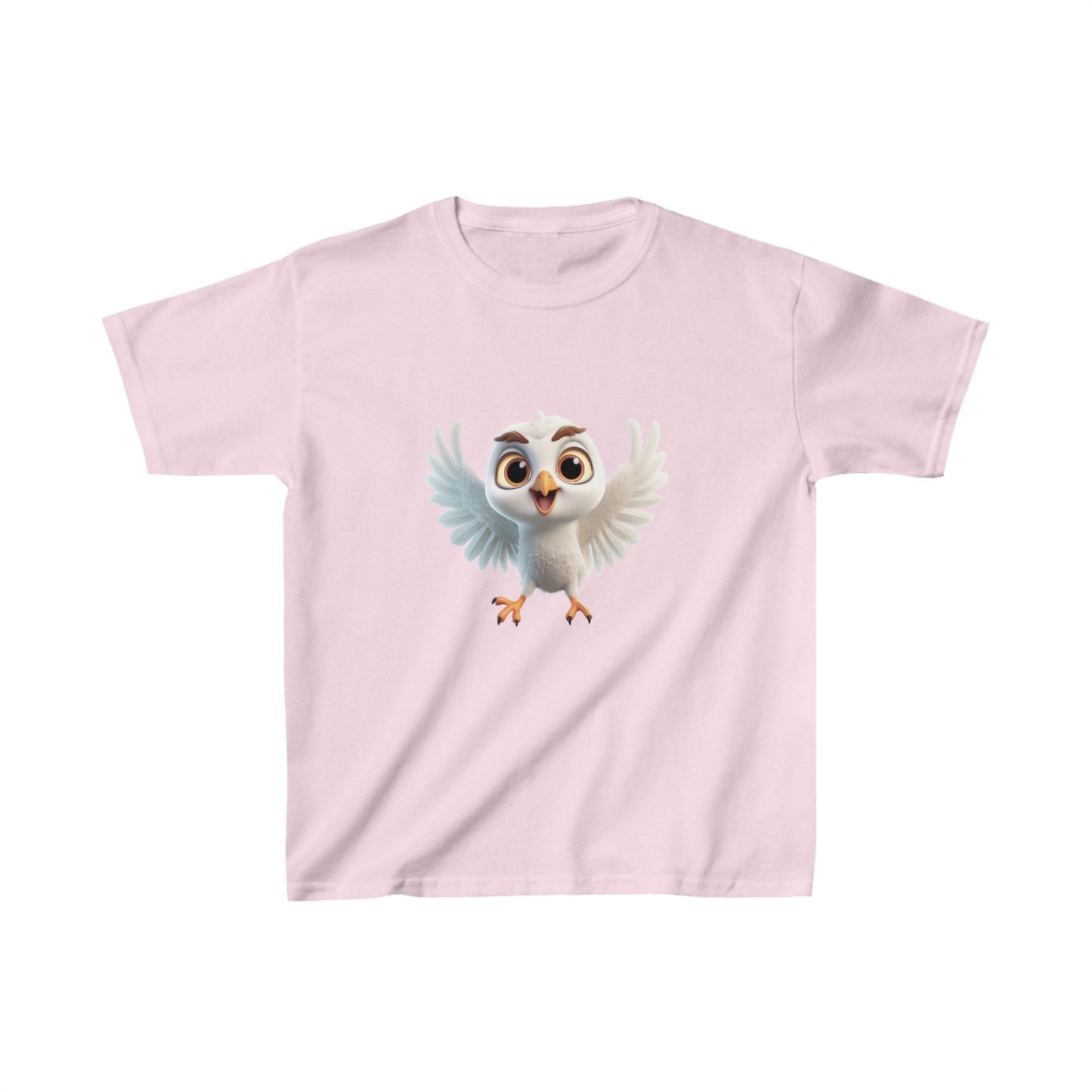 Kids Heavy Cotton™ Tee - Owl - CutieQ Shop