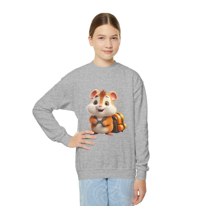 Youth Crewneck Sweatshirt - Hamster